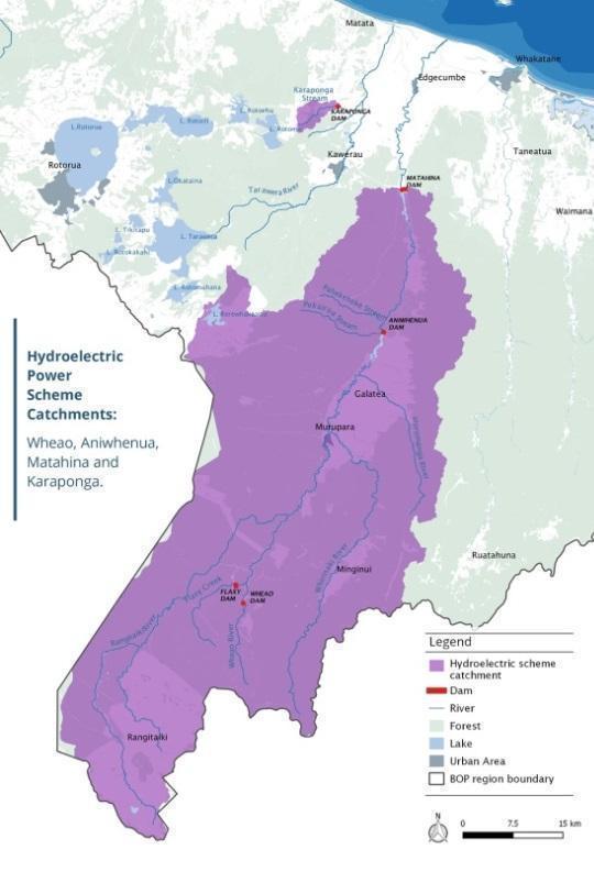 Aniwhenua, Matahina and Karaponga Upstream