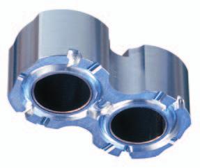 WORLD - WIDE SPECIALIST FOR HYDRAULIC BUSHING BLOCKS This brochure describes GGB's cast aluminium alloy and metal-polymer bearing sub-assembly products and in particular, bushing blocks for external