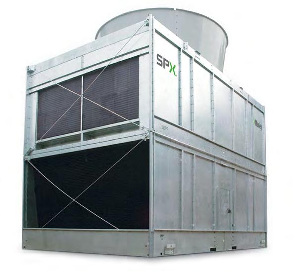 Marley NCWD Wet-Dry Hybrid Coil based factory-assembled hybrid cooling tower designed to reduce visible plume and enhance water conservation.