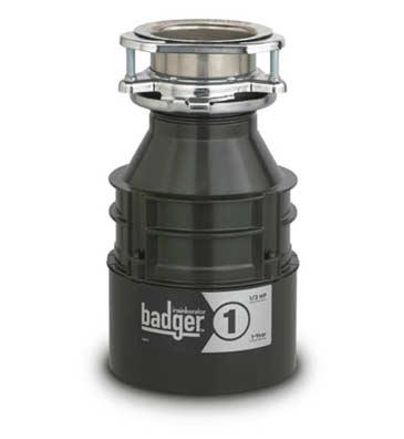 Food Waste Disposer; 1/3HP Motor * On/Off Wall Switch; Galvanized Steel