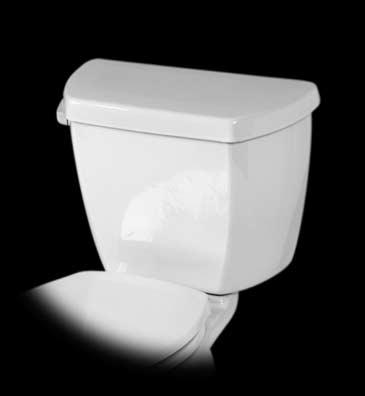 High-Performance Toilet; White * Tank Only * Coast Foundry Mark