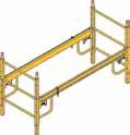 RAIL PACKAGES, OUTRIGGER PACKAGES, AND LEVELING EXTENSION 0127-138 0127-006-1 Single Unit w/ Guard Rail 0127-006-2 2 Single Units w/ Guard Rail & 18 Wide Outriggers 0127-149-08