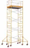 Frames (cont.) / Rolling Tower Packages LADDER FRAMES - specify tube size and lock type Weight Weight 28 W x 3 H Frame* 16 3 W x 5 H Frame 29.
