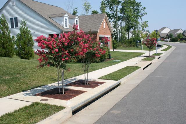 Key Benefits Crossridge Subdivision Richmond, VA Small Footprint Filterra typically less than 1% of drainage area Contrasts to 5%-10%