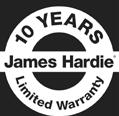 Weather resistant With HardiePanel cladding, you can be confident that your facade is created to last longer, even in the harshest