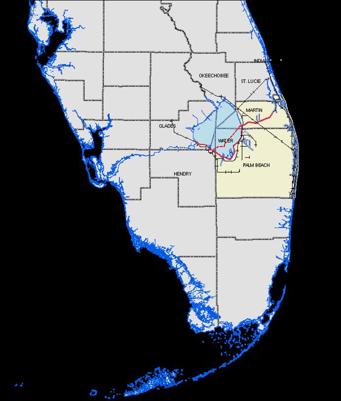 Florida s Okeechobee Waterway Expanding FIND s DMMP 1996 and 2005 legislation added 98 channel miles (4 segments) FIND total 502 channel miles Fundamental differences between ICWW