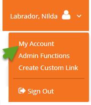 Under your account, you are going to be able to customize it, such as, configure favorite rooms, or your account