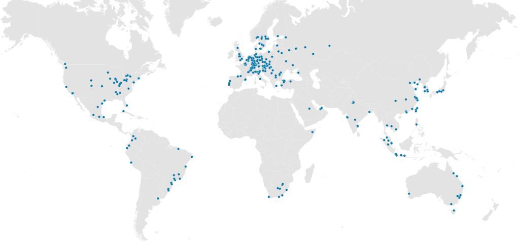 voestalpine GROUP GLOBAL FOOTPRINT One Group 500 locations 50 countries 5 continents Revenue by region (business year 2016/17) European Union 70% NAFTA Asia Rest of world South America 11% 9% 7% 3%