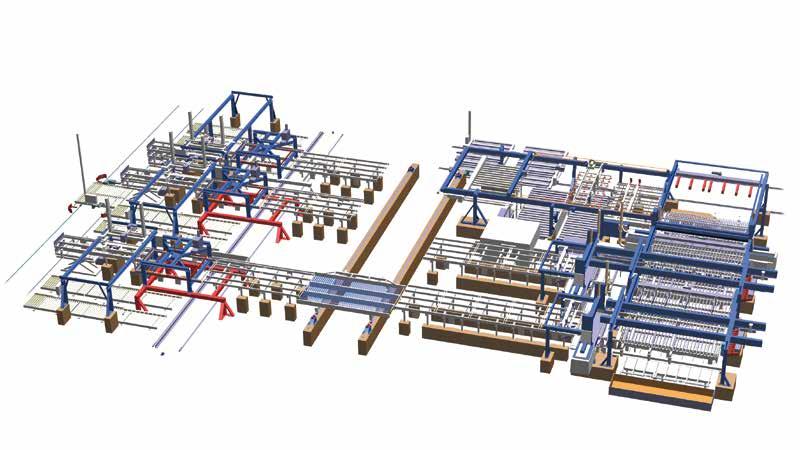BULK PRODUCTION CUT-TO-SIZE Cost-efficient bulk production The change in the furniture industry has dramatically increased the demand for fast and powerful cutting systems.