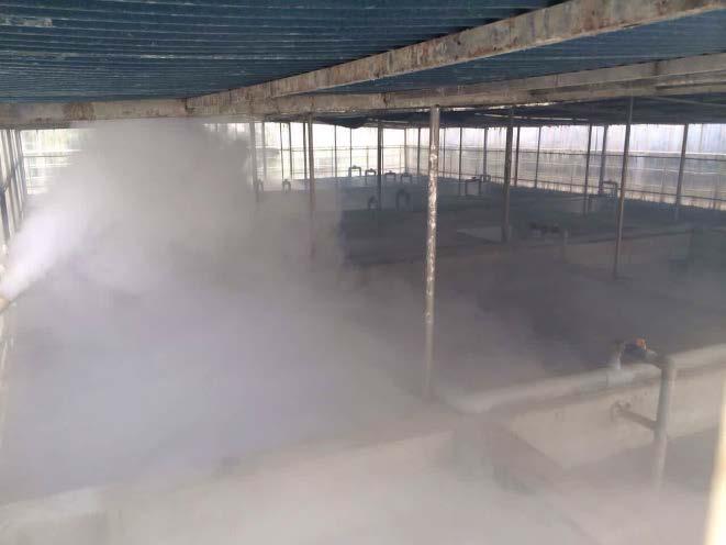 Control Industrial misting applications of the micronutrient