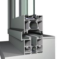 section Vent-vent section 100 mm 131 mm 68 mm 2500 mm 90 kg 14 mm 12-55 mm dry glazing with EPDM or neutral silicones 23 mm, 27.