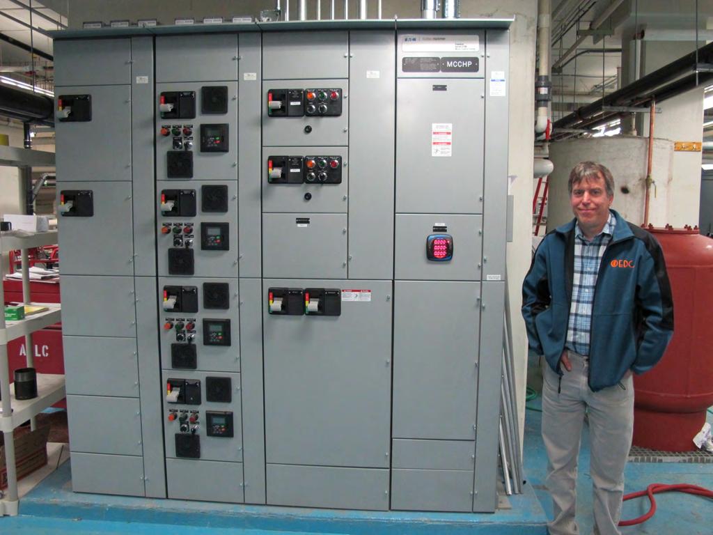 Actual Installation Motor Control Center All Electricity Used For