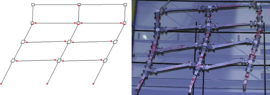 Figure 12: Collapse mechanism Conclusion A four story two bay moment resisting frame was safely collapsed using the testing facility at the University at Buffalo.