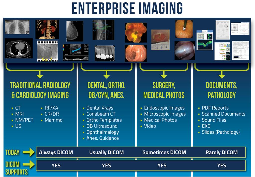 Enterprise Imaging Still an Elusive Concept Enterprise Imaging (EI), much discussed in the healthcare industry and a major area of interest for both image-generating departments and IT, remains an