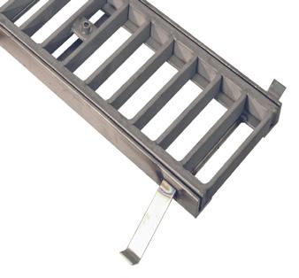 0) 7 2840A - above covers available in 1/2 meter lengths - Perforated Heel-Proof Grates Material s evice 24 Galvanized Perforated A 39. (1.