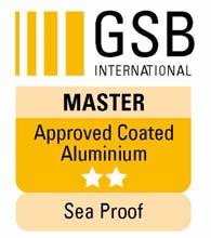 Section 2 General Quality Regulations Premium-Coaters are automatically licensed to use the Sea Proof Quality Label.