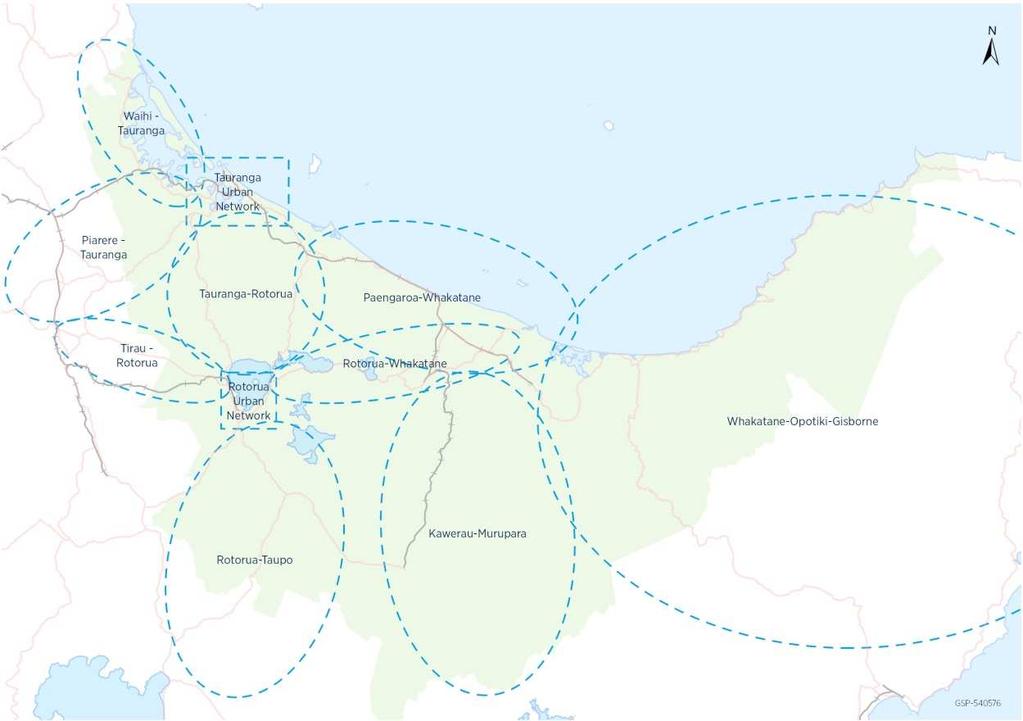 Bay of Plenty Regional Council 63 6 Corridors and Networks The Bay of Plenty has taken a corridors and networks approach to delivering the region s response to the strategic drivers and problems that