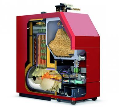 Select Low-Emission HVAC Biomass boiler A boiler that burns wood or other renewable fuels, instead of natural gas or oil, to heat