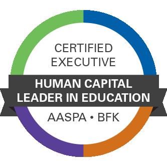 Human Capital Leaders in Education (HCLE) National Certification Program In conjunction with AASPA, BFK has built a highly recognized and regarded national HC certification program geared toward