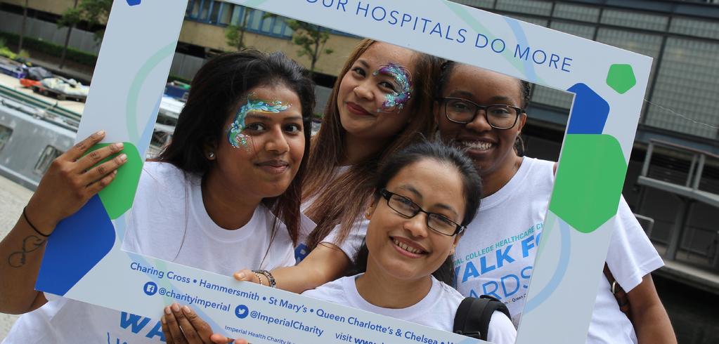 About us We support the five hospitals of Imperial College Healthcare NHS Trust: Charing Cross, Hammersmith, Queen Charlotte s & Chelsea, St Mary s and the Western Eye Imperial Health Charity helps