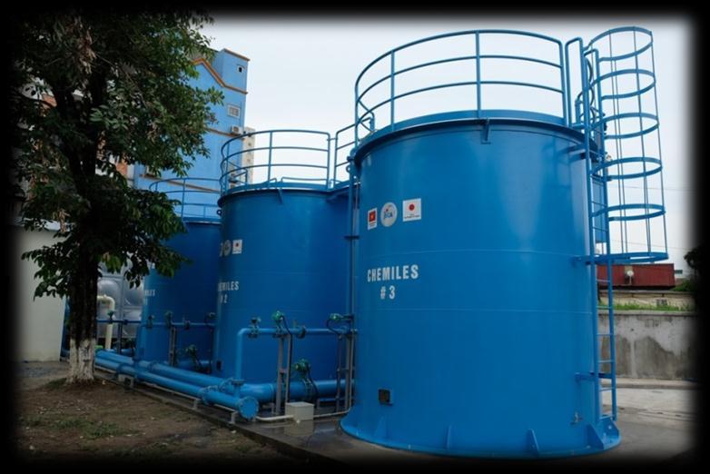 EXAMPLE OF APPLYING JAPAN S TECHNOLOGY FOR GROUNDWATER TREATMENT IN VIETNAM Technology Name: Extremely High Speed Chemical-less Groundwater Treatment System CHEMILES ( ) (Developed by Nagaoka