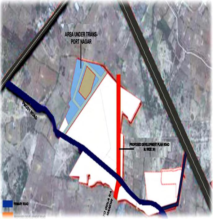 Figure 4: Proposed Road Network Figure 5: Site Neighbourhoods * Source: DPR Surya Nagar of