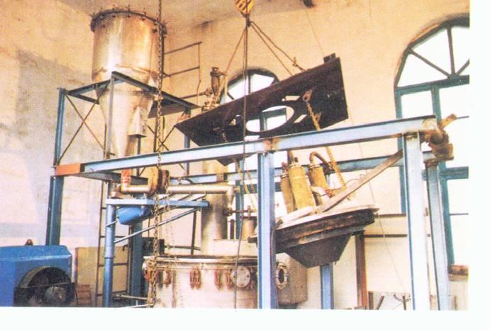 Typical biomass fast pyrolysis reactor - Rotating Cone Reactor It was key project of Science &Technology