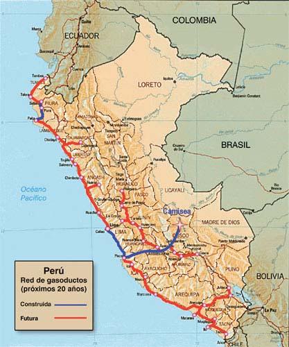 Specific Strategic Initiatives: Proposed Nitrogen Complex in Perú 30 On November 19, CF Industries won bidding for natural gas