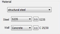 Steel Girder Support Definition of the system In a new item, first select the desired standard and the load introduction option per double-click in the main tree: - Beam on beam - Beam on wall - Beam