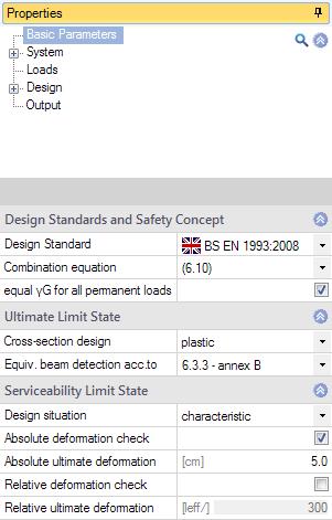 FWS+ Basic parameters Standard and safety concept Select the desired standard. Available standards - see Application options.