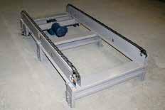 Chain Conveyors LEWCO s multi-strand chain conveyor is a