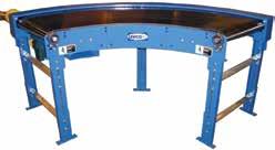 Belt Driven Live Roller (BDLR) Provide minimum pressure
