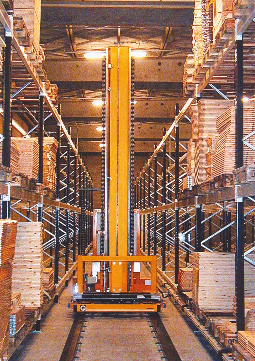 Storage Solutions Multi-level pallet racks provide optimal utilization of the storage area and can be used to optimize the storage of both raw materials, semi-fabricated and finished products ready