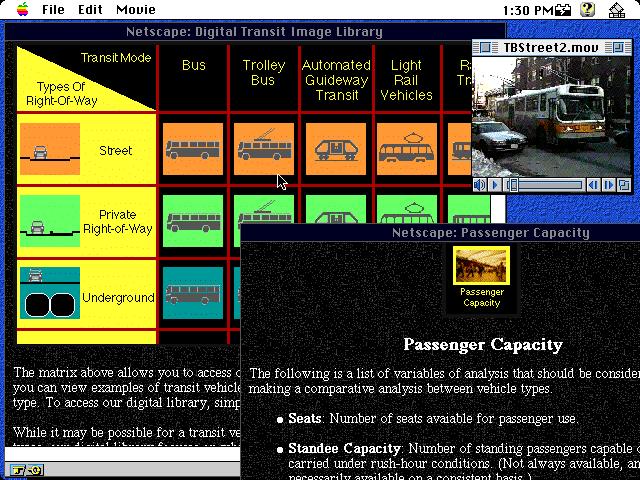 Urban mass transit web-based multimedia visualization tool for US Federal