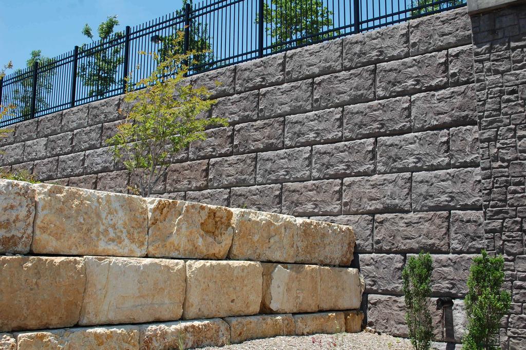 the analysis and structural design for all aspects of the segmental retaining wall project.