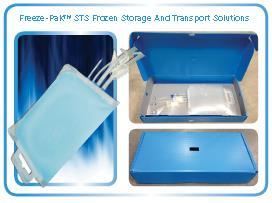 Charter Medical Freeze-Pak STS Product Description Non-protected 2D Polyolefin Single-use bag Product range from 50ml to 20L Robust performances down to -80 c Single-use secondary shipping containers