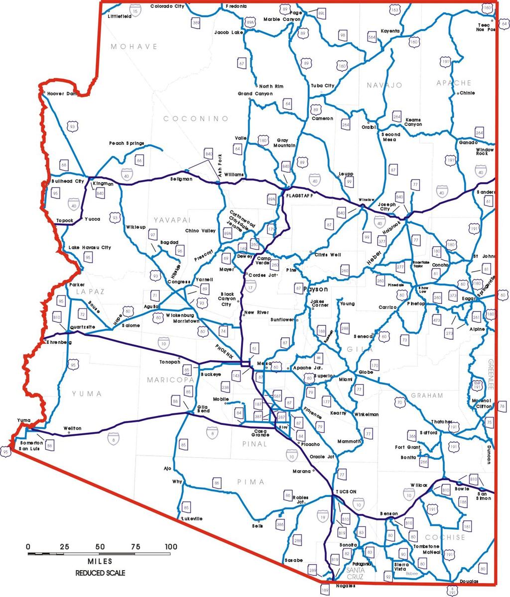 1.1 Forward The Arizona Department of Transportation (ADOT) in cooperation with the Federal Highway Administration (FHWA) prepared a Feasibility Study to identify and evaluate alternatives for the
