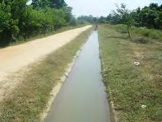 The project effectiveness is also high, as developing the irrigation facilities helps farmers obtain sufficient irrigation water efficiently and increase production, not only of paddy but also other