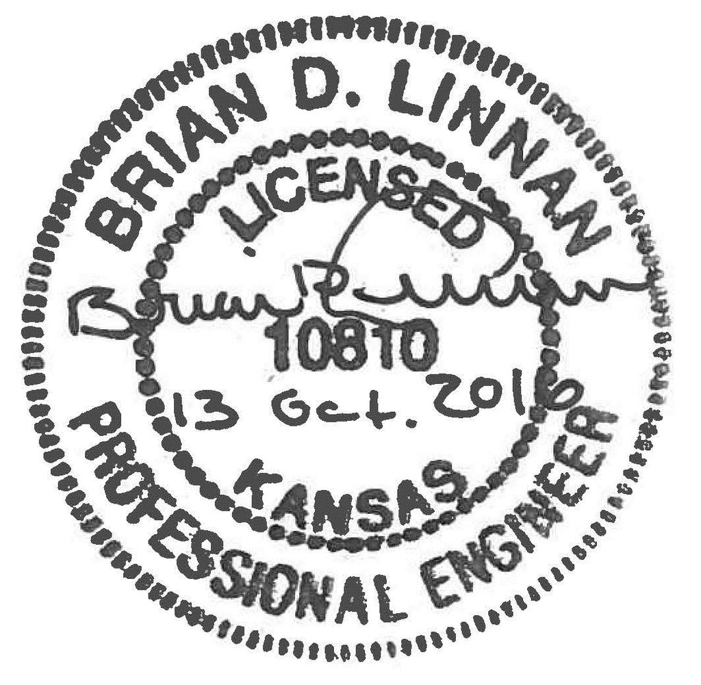 AECOM Certification Statement 7 Certification Statement CCR Unit: KCP&L La Cygne Generating Station, Upper AQC Impoundment I, Brian D.