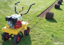 Turf Cutter Powermec PM55 HSP This turf cutter is self propelled front wheel drive giving good traction in all ground
