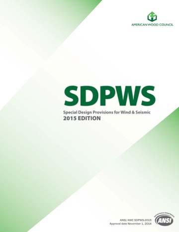 SDPWS 2015 SDPWS Engineered Res and Non-Res ASD & LRFD Shear wall provisions Segmented Perforated Force Transfer Around Openings 13 POLLING QUESTION 2.