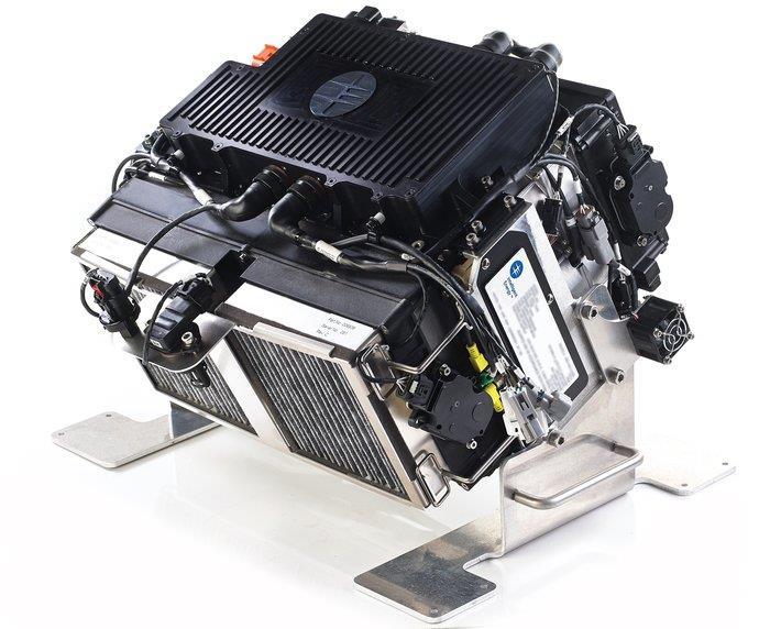 Automotive Air-Cooled Fuel Cell Power Generation Systems Gen4 Fuel Cell System overview: NET power output: 4 kw (continuous) Storage ambient temperature: -40 to +85 C Operating ambient