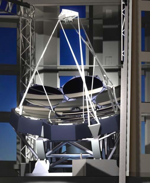 The future: 25 m paraboloidal reflector made