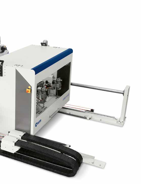 celaschi p40 automatic double-end tenoner Total absence of