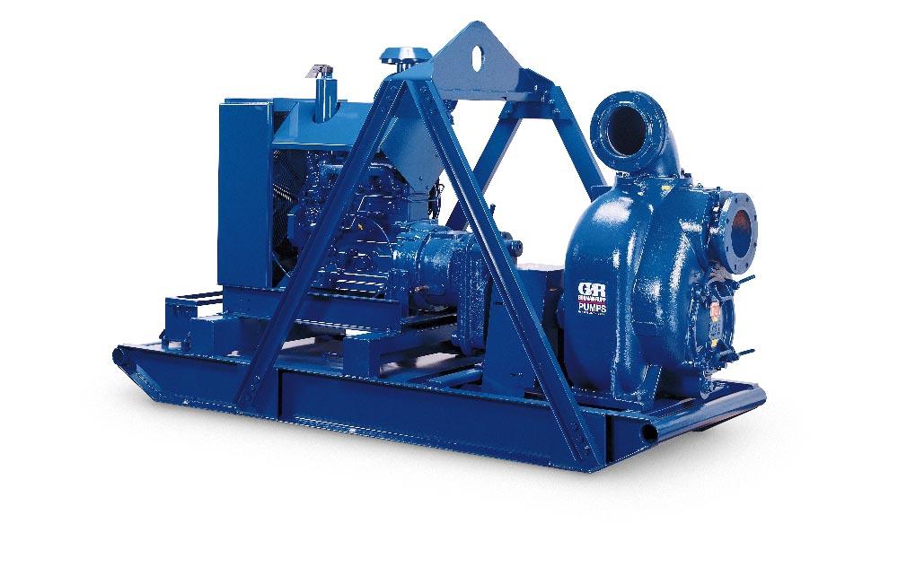 Drive Variations Gorman-Rupp T Series pumps are available as basic units for connection to customers