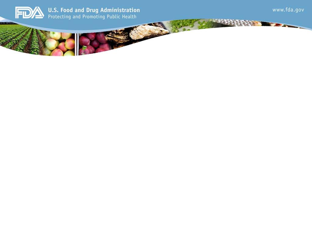 New law updates authority and tools 1906 Pure Food and Drug Act Focusing on sanitation 1938 Food, Drug, and Cosmetic Act