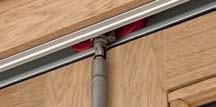 shoot bolts. Reassuringly secure Our folding doors are fitted with the latest 5 point locking system.