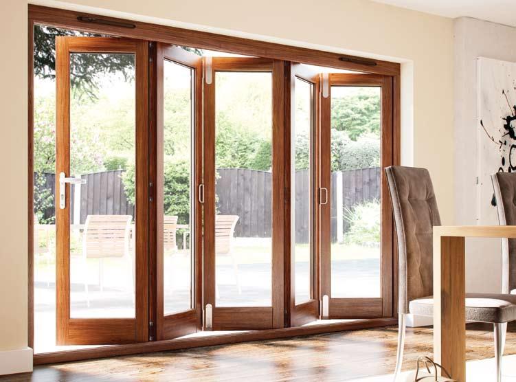 Exterior hardwood folding doors Hardwood folding and french doors are manufactured to the same exceptional standard as the impressive solid oak doors.
