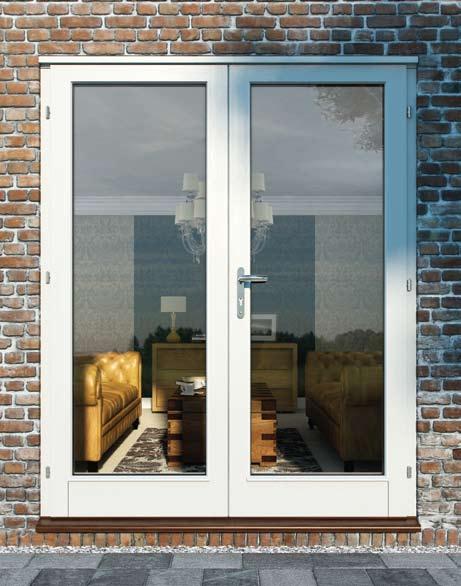 Exterior softwood french & folding doors Full light softwood french doors French doors meet the requirements of both Part L and Part M of the Building Regulations.