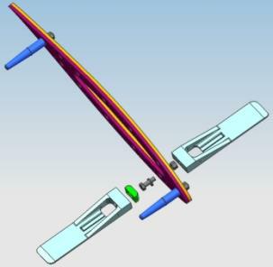 Pre-tension, operating loads (tension and compression) with nonlinear contact analysis.